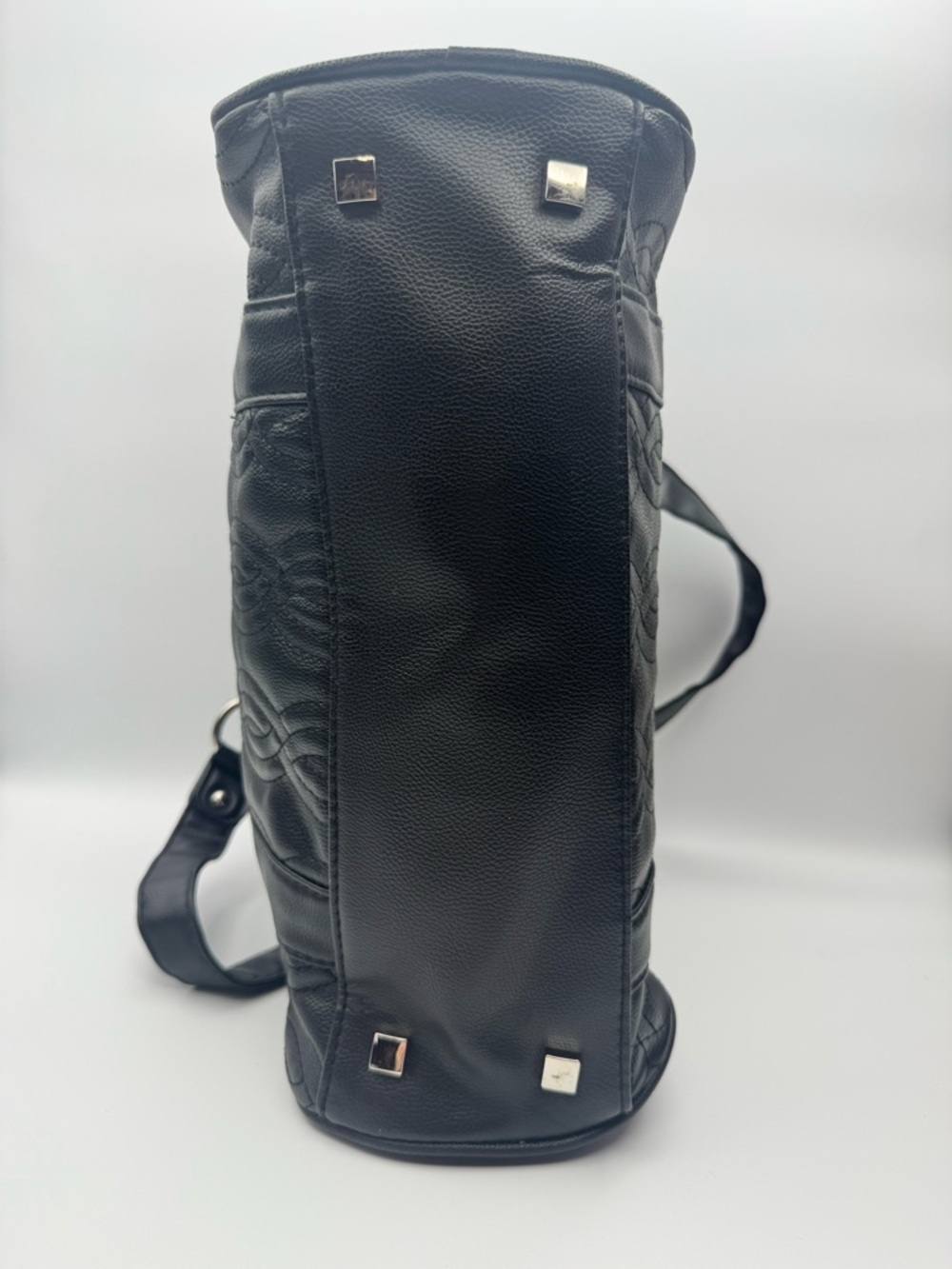 Bella Russo NEW Black Satchel Shoulder & Crossbody Bag Organizer Tote NEW - Picture 10 of 16
